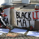 George Floyd protests in South Africa.